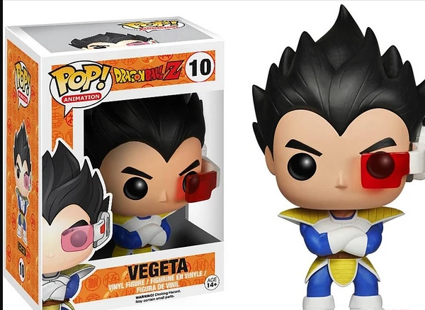 Dragon Ball Z POP! Vinyl Figure Vegeta 10 cm