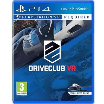 PS4 DRIVE CLUB VR PSVR Necessario - USADO