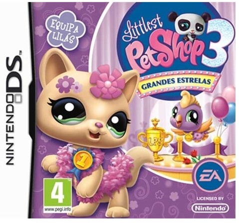 NDS Litle Pet Shop 3: Grandes Estrelas Equipa LiLas - USADO