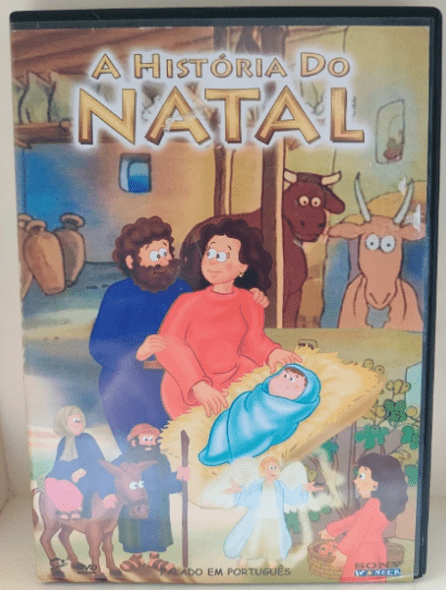 DVD A Historia do Natal - USADO