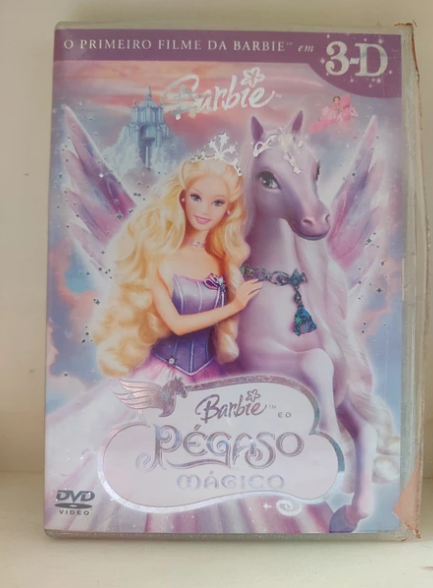 DVD Barbie Pegaso Mágico 3D - USADO