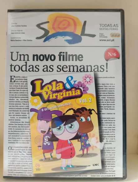 DVD Lola e Virginia Vol.2 - USADO