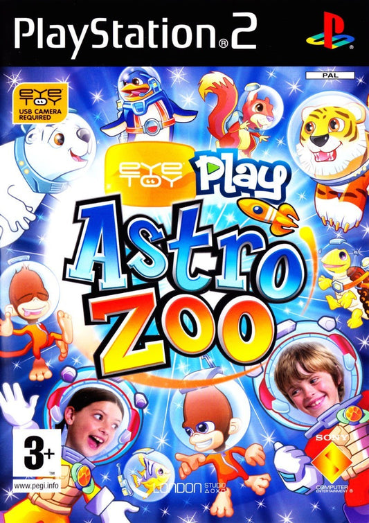 PS2 EYETOY PLAY ASTRO ZOO - USADO