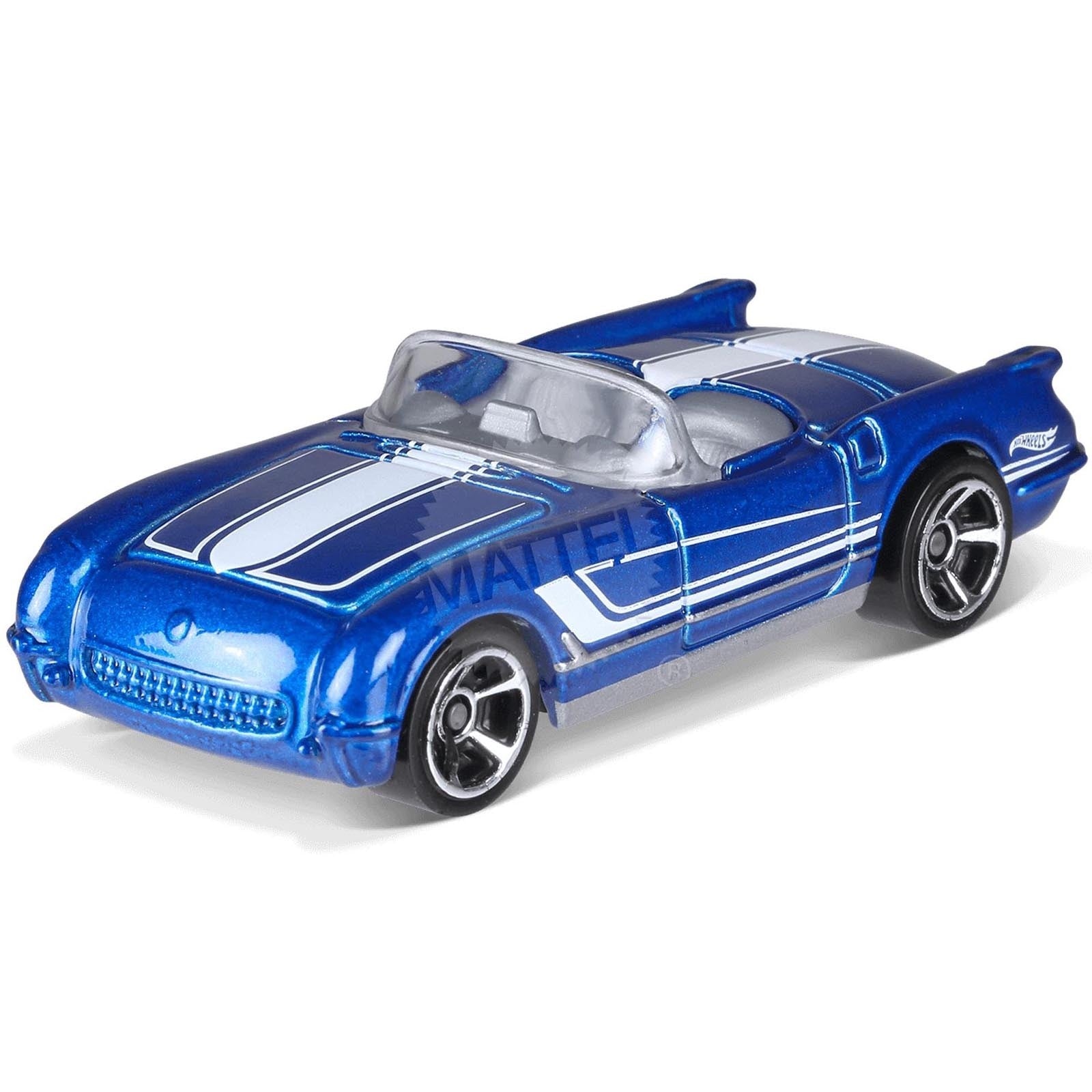 Hot Wheels ´55 Corvette FKB19 2018 Then and Now