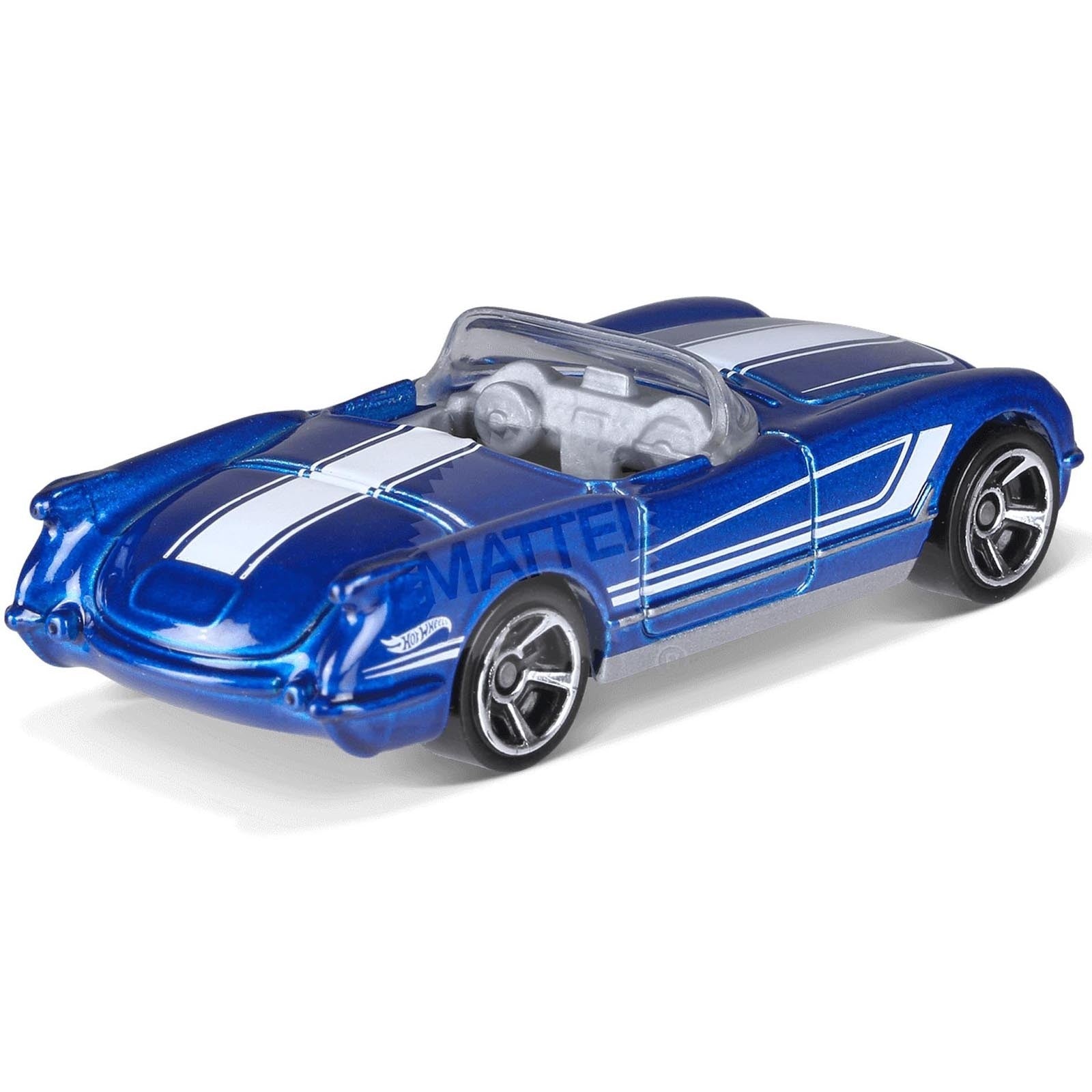 Hot Wheels ´55 Corvette FKB19 2018 Then and Now