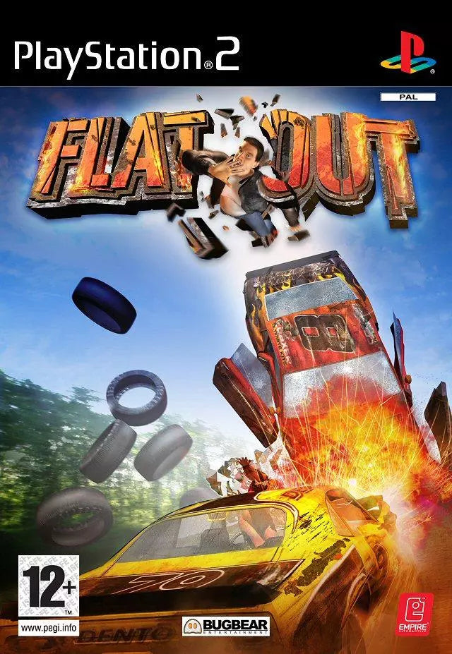 PS2 FLATOUT - USADO