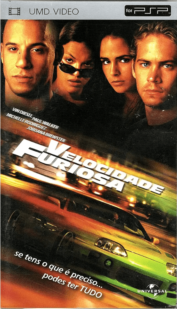 UMD VIDEO PSP VELOCIDADE FURIOSA - USADO