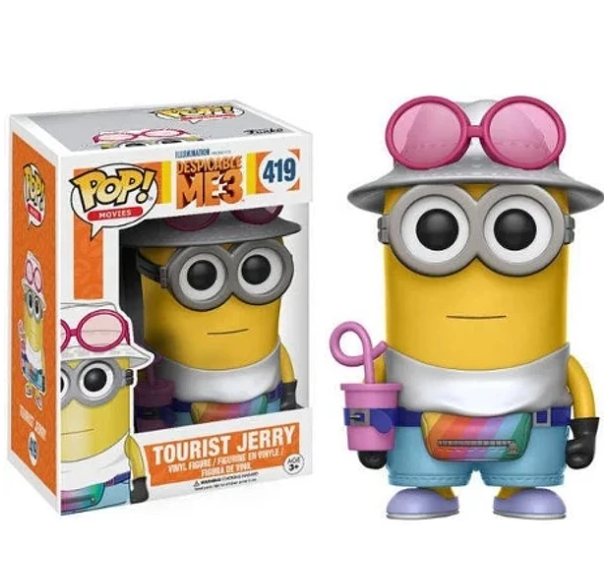 FUNKO POP! Vinyl Despicable Me 3 Jerry Tourist