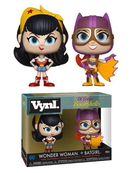 Funko Vinyl DC Comics Bombshells 2-pack Wonder Woman + Batgirl JP