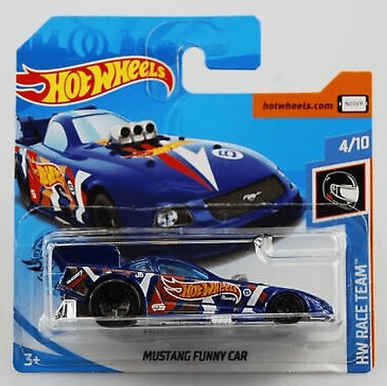 @ Hot Wheels 2019 Mustang Funny Car HW Race Team 4/10 212/250 FYC72