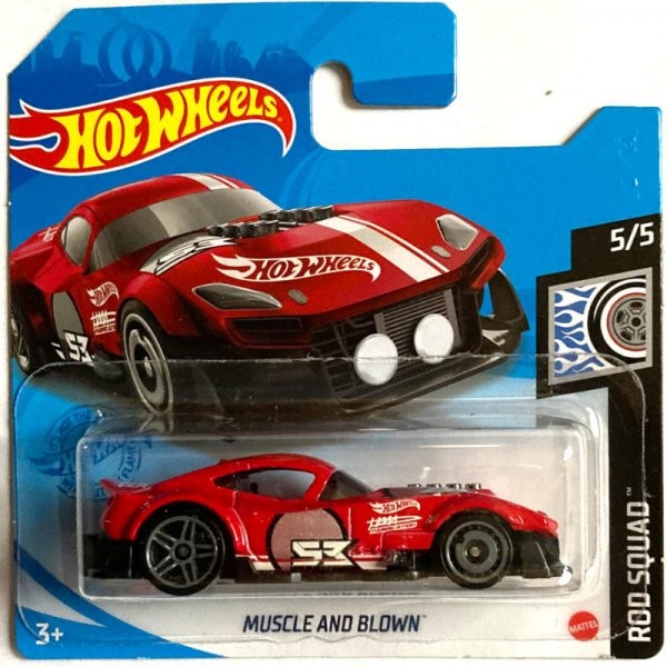 2021 Hot Wheels Rod Squad, Muscle and Blown, 5/5, 184/250, GTB79