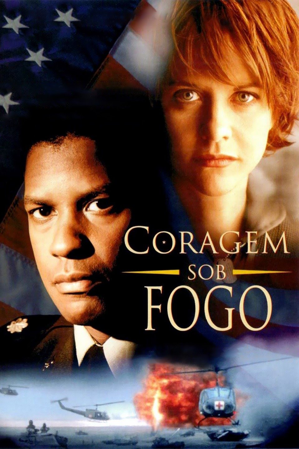 DVD Coragem Debaixo de Fogo - USADO