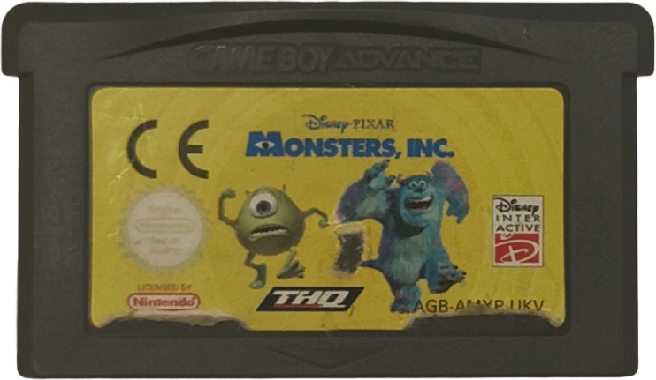 GBA Disney >Pixar Monsters inc. -USADO