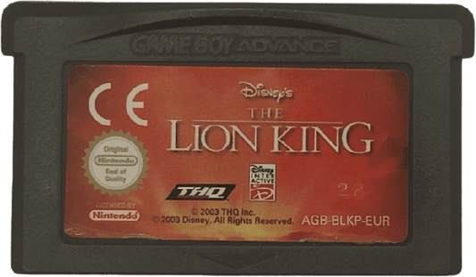 GBA The Lion King - USADO