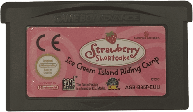 GBA strawberry shortcake ice cream island Riding Camp - USADO
