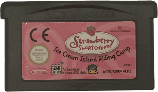 GBA strawberry shortcake ice cream island Riding Camp - USADO