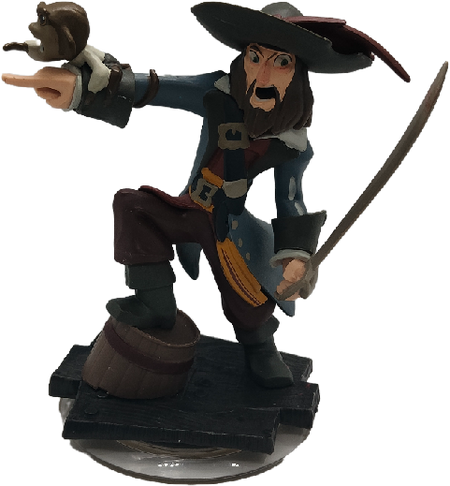 Disney Infinity Characters Pirates Of The Caribbean Captain Hector Barbosa - USADO