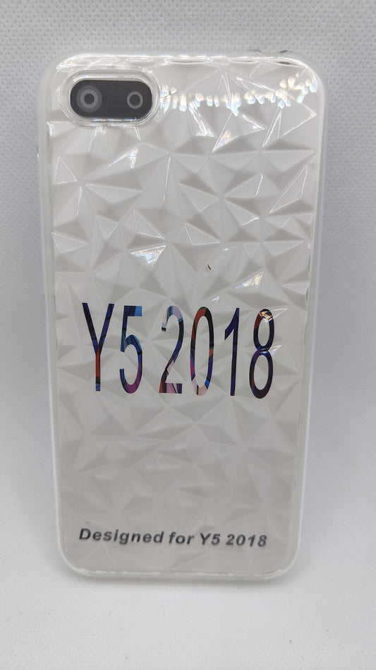 Capa Huawei Y5 2018 Transparente Efeito Diamante