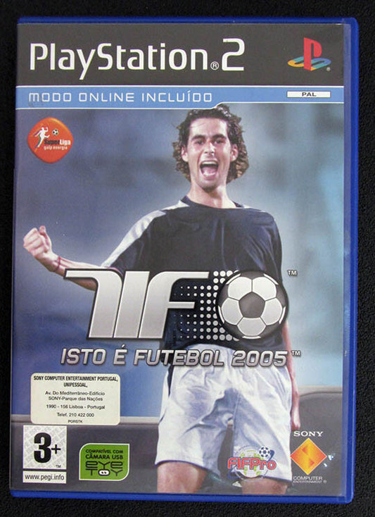 PS2 ISTO È FUTEBOL 2005 - USADO