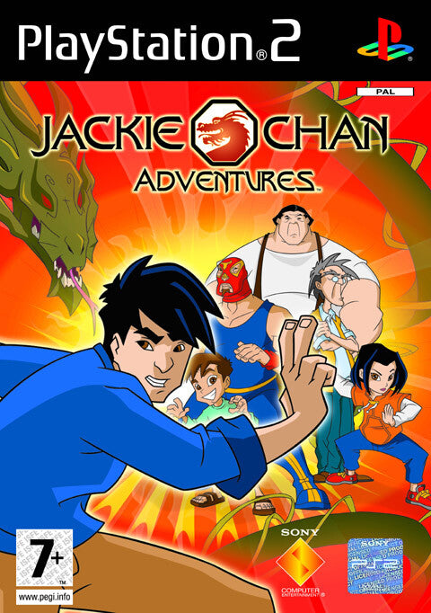 PS2 JACKIE CHAN ADVENTURES - USADO