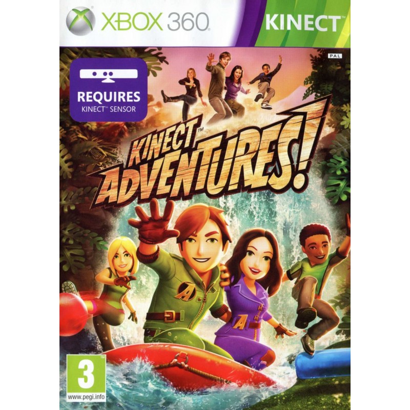 XBOX 360 Kinect Adventures - USADO
