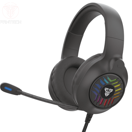 Auscultador Gaming Fantech BLiTZ MH87 Preto Multi-Plataforma RGB