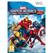 WII MARVEL SUPER HEROES 3D GRANDMASTER'S CHALLENGE - USADO