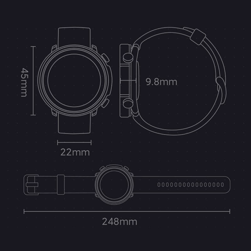 SmartWatch Xiaomi Mibro Watch A1 Preto