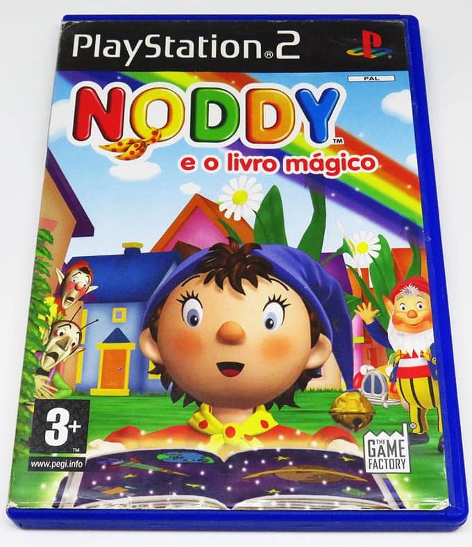 PS2 NODDY E O LIVRO MAGICO - USADO