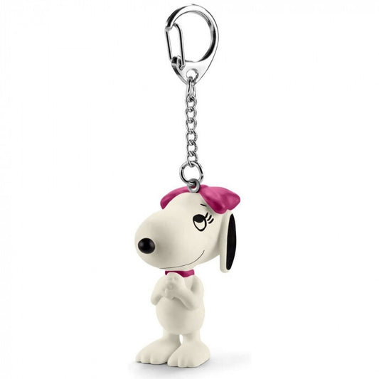 Peanuts Schleich® keyring chain figurine Snoopy, Belle 22038