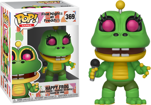 Funko POP! FNAF 6 Pizza Sim - Happy Frog Vinyl Figure 10cm