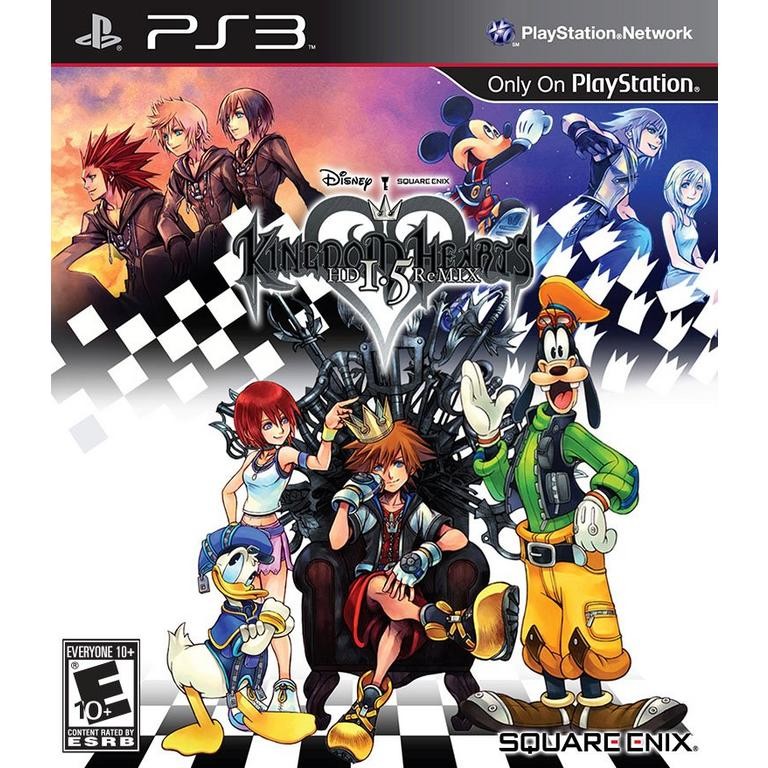 PS3 KINGDOM HEARTS - H 1.5 REMIX - USADO