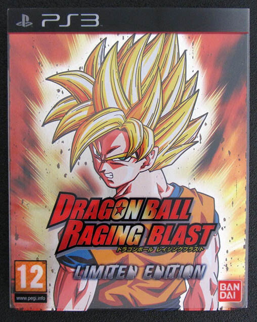 PS3 Dragon Ball Raging Blast Limited Edition - USADO