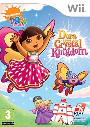 WII DORA ROYAUME DE CRISTAL - USADO