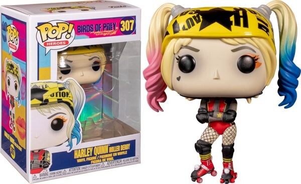 Funko POP! Birds of Prey - Harley Quinn Roller Derby Vinyl Figure 10cm