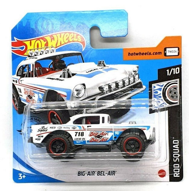 Hot Wheels 2020 Big-Air Bel-Air White - GHF08 HW Rod Squad
