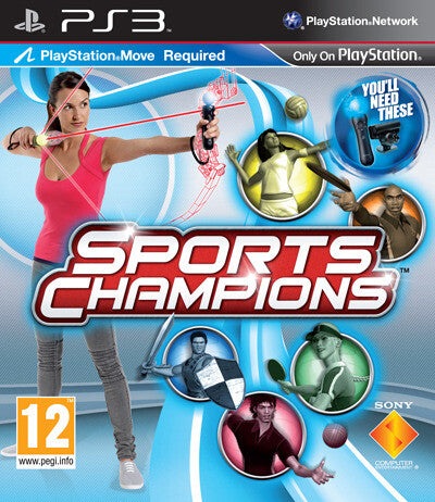 PS3 SPORTS CHAMPIONS Move - USADO