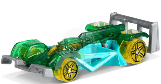 Hot Wheels - Flash Drive 2019 X-Raycers 5/10 Clear Green FYD66