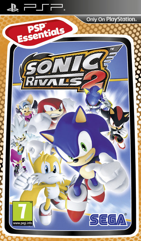 PSP Sonic Rivals 2 Essentials - USADO