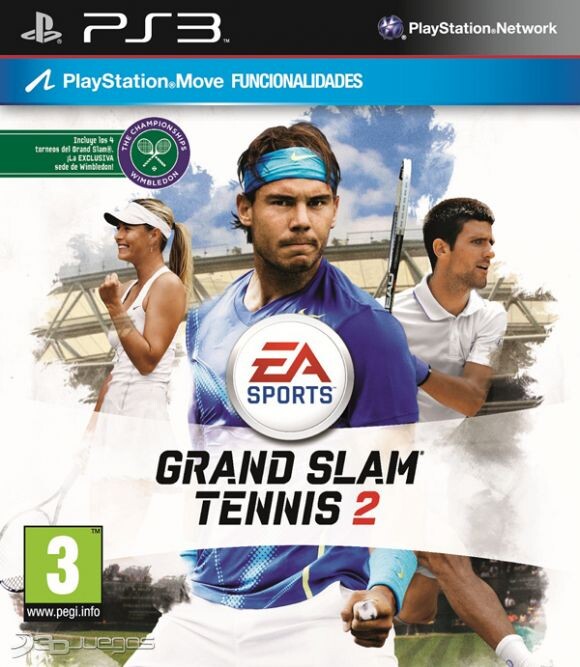 PS3 GRAND SLAM TENNIS 2 - USADO