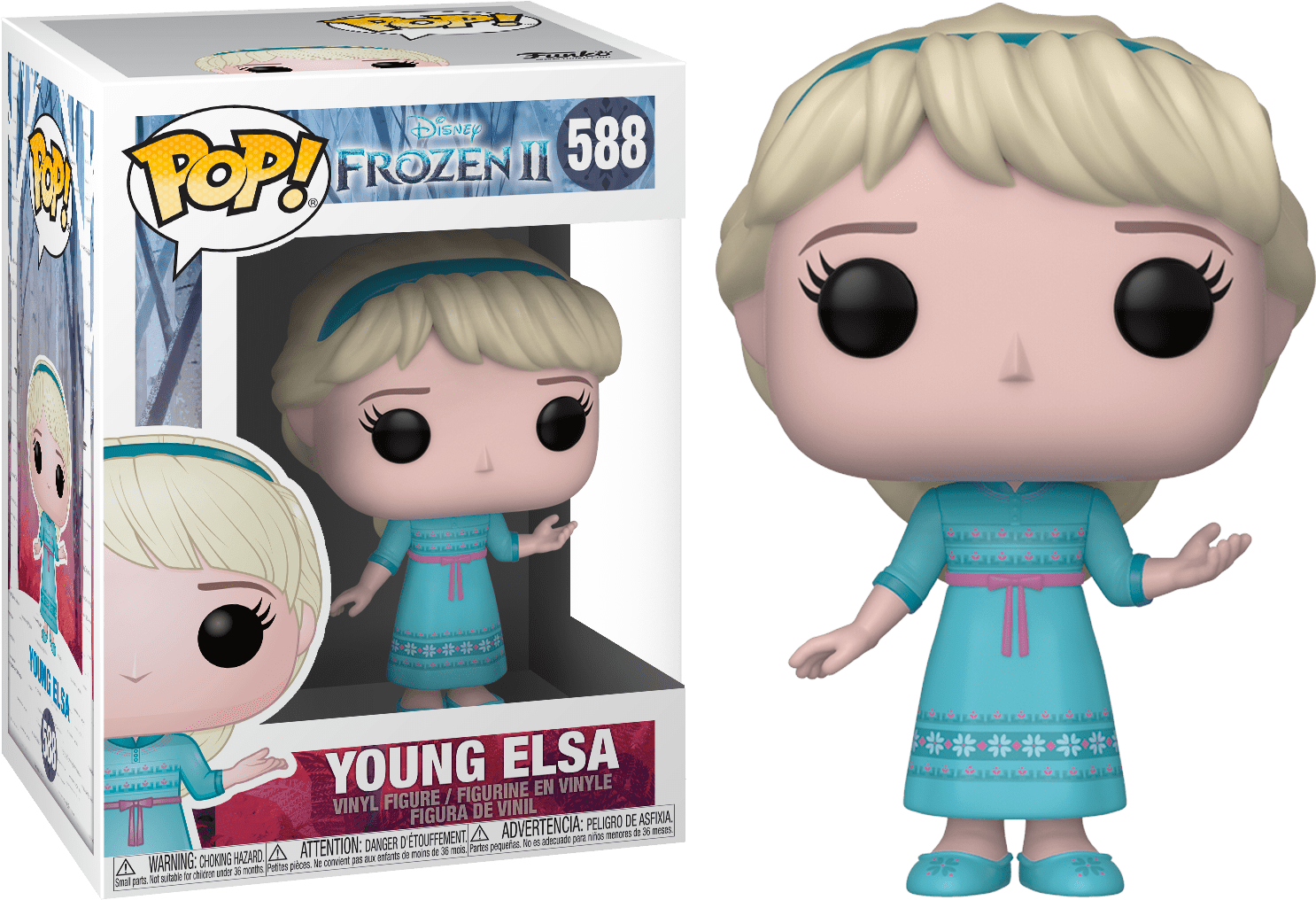 Pop! filmes:Frozen II - YOUNG ELSA 588