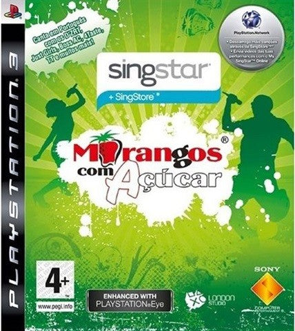 PS3 Singstar: Morangos com acucar - USADO