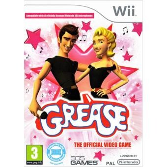 WII Grease the official Video Game - USADO