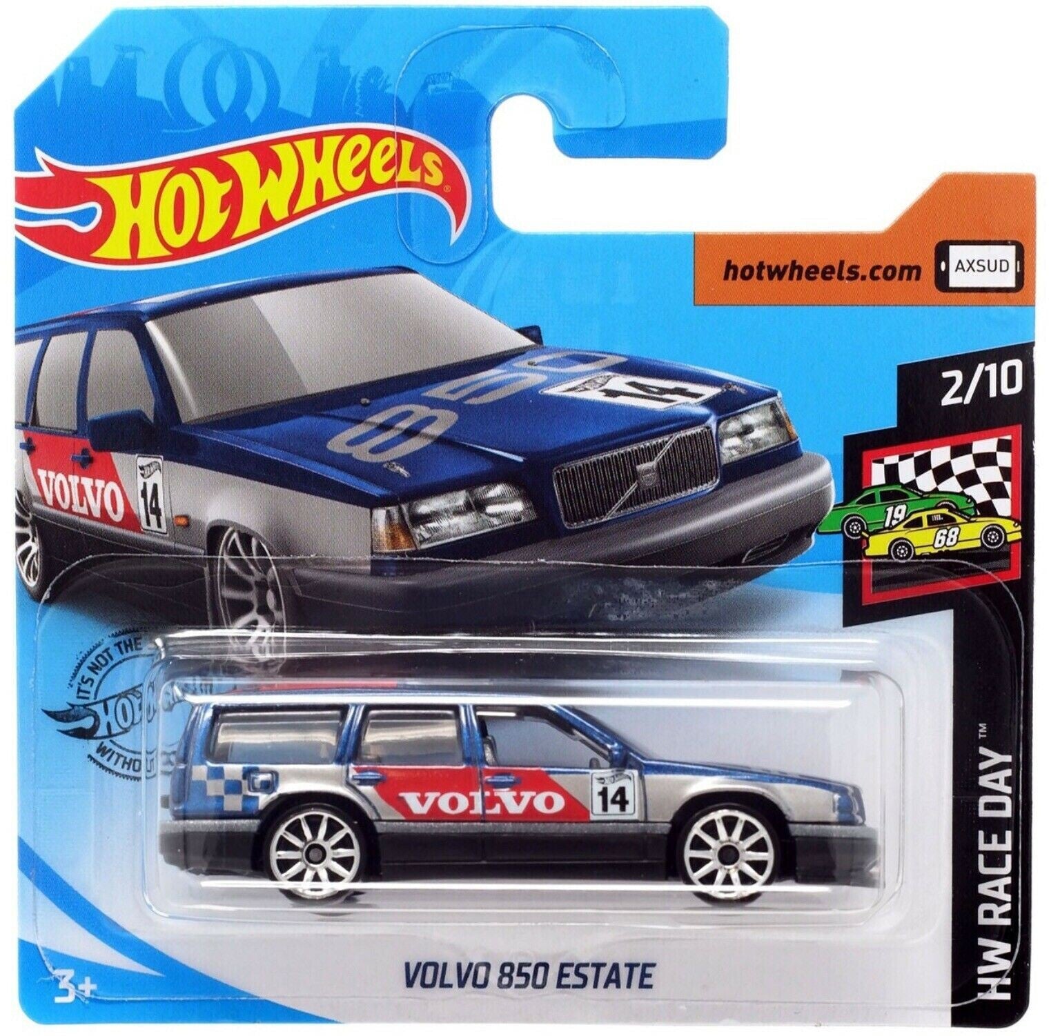 2020 Hot Wheels Volvo 850 Estate 1:64 1/64 HW Race Day 2/10 GHD96 57/250