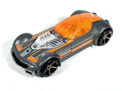 Hot Wheels - Ballistik 2009HW Designs 07/10Metalflake Dark Gray P2423