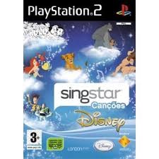 PS2 SINGSTAR CANÇOES DISNEY - USADO