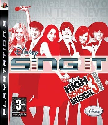 PS3 DISNEY SING IT High School Musical 3 Senior year - USADO