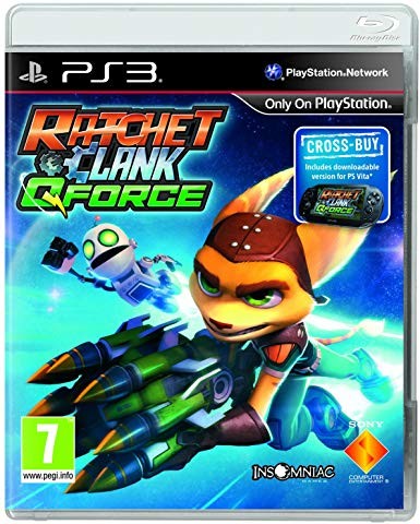 PS3 RATCHET CLANK QFORCE - USADO