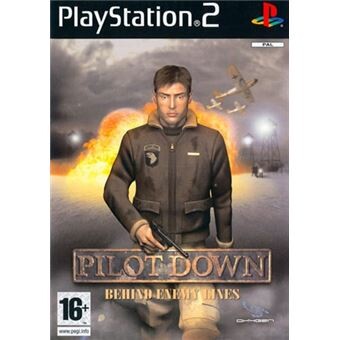 PS2 PILOT DOWN: BEHIND ENEMY LINES - USADO