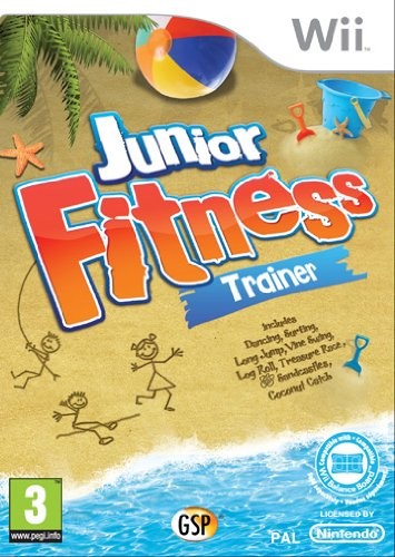 WII JUNIOR FITNESS TRAINER - USADO